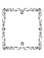  зеркало с орнаментом "смаковница"
